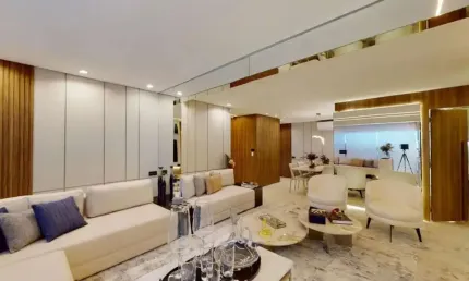 Brooklin apartamento a venda 3 dormitórios 84m²  2 vagas novo com lazer completo.