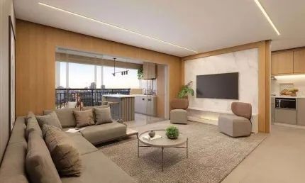 Mooca apartamento a venda 4 dormitórios 135m² 2 vagas novo com lazer completo