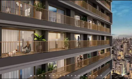 Paraiso apartamento a venda 1 dormitório 35m² novo com lazer completo