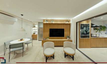 Brooklin Cobertura A Venda 3 Dormitórios 215m² 2 Vagas  Novo Com lazer Completo