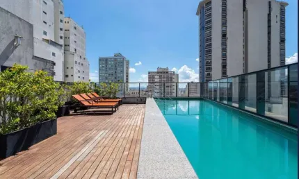 Santa Efigenia Apartamento A Venda 1 Dormitório 49m2,Novo Pronto P Morar Mobiliado Fino Acabamento Excelente Localização.