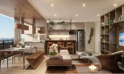 Brooklin Apartamento E Studio A Venda 3 dormitórios Com 1 Suite 91m² 1 Vaga Novo Com Lazer Completo