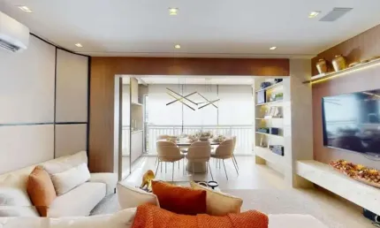 Mooca apartamento a venda 3 dormitórios 120m² 3 suítes 2 vagas novo com lazer completo.
