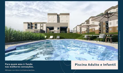 Lindo apartamento de 2 quartos com sacada gourmet e churrasqueira