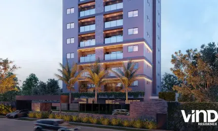 Apartamento de Alto Padrão com 2 suítes - Varanda com churrasqueira