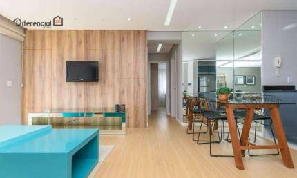 Apartamento com 2 dormitórios à venda, 73 m² por R$ 619.000,00 - Cristo Rei - Curitiba/PR