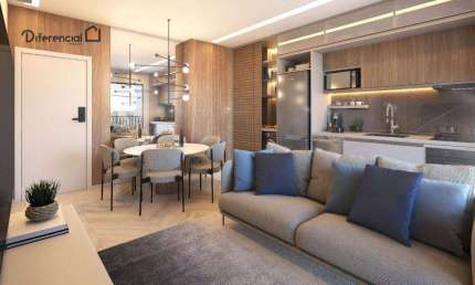 Apartamento à venda, 75 m² por R$ 994.143,96 - Juvevê - Curitiba/PR