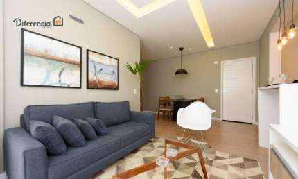 Apartamento com 3 dormitórios à venda, 77 m² por R$ 777.000,00 - Mercês - Curitiba/PR