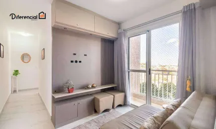 Apartamento com 2 dormitórios para alugar, 55 m² por R$ 3.340,38/mês - Fanny - Curitiba/PR