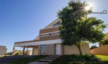 Casa com 4 quartos, 4 suítes e 4 vagas à venda, 382 m² por R$ 2.440.000,00 - Santa Felicidade - Curitiba/PR