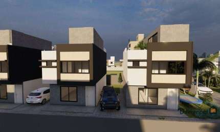 Sobrado à venda, 131 m² por R$ 620.000,00 - Xaxim - Curitiba/PR