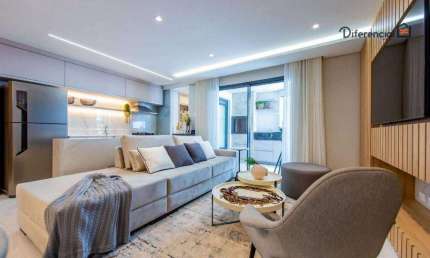 Apartamento com 3 dormitórios à venda, 102 m² por R$ 1.085.099,00 - Cristo Rei - Curitiba/PR