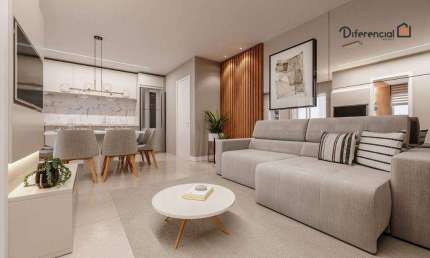 Apartamento à venda, 95 m² por R$ 629.040,99 - Boa Vista - Curitiba/PR