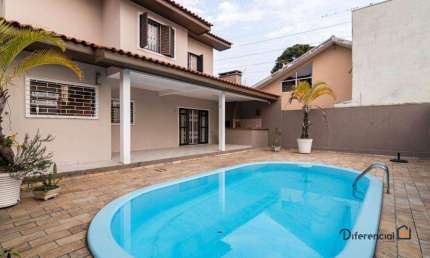 Sobrado com 3 dormitórios para alugar, 238 m² por R$ 9.317,95/mês - Vila Izabel - Curitiba/PR