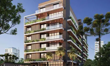 Apartamento com 159,01 m² a Venda no Cabral com 3 suítes e 2 vagas por R$ 2.029.410,42
