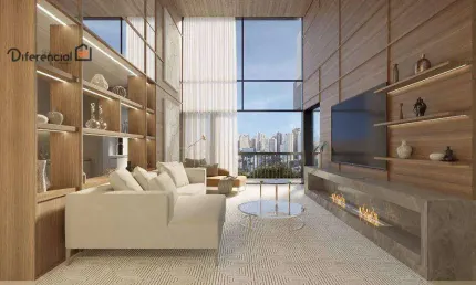 Apartamento Alto Padrão com 2 quartos sendo 2 suítes e 2 vagas a Venda no Batel por R$ 2.287.610,62