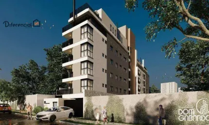 Apartamento com 2 dormitórios à venda, 60 m² por r$ 481.275,00 - capão raso - curitiba/pr