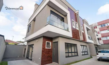 Sobrado com 3 dormitórios à venda, 125 m² por R$ 999.000,00 - Agua Verde - Curitiba/PR