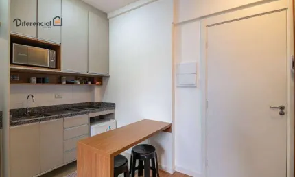 Studio com 1 dormitório à venda, 23 m² por r$ 325.000,00 - mossunguê - curitiba/pr