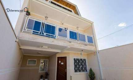 Sobrado com 3 dormitórios à venda, 168 m² por R$ 715.900,00 - Ouro Fino - São José dos Pinhais/PR