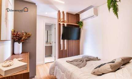 Studio à venda, 23 m² completamente mobiliado e com 01 vaga de garagem por R$ 595.000 - Batel - Curitiba/PR