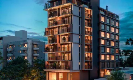 Studio com 1 dormitório à venda, 21 m² por R$ 468.000,00 - Bigorrilho - Curitiba/PR