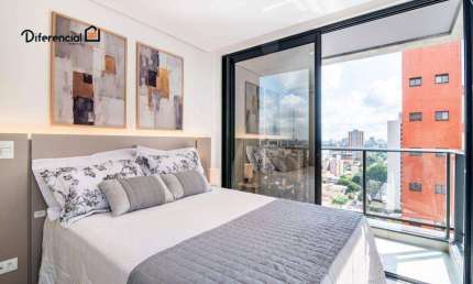 Studio com 1 dormitório para alugar, 26 m² por R$ 3.540,01/mês - Batel - Curitiba/PR