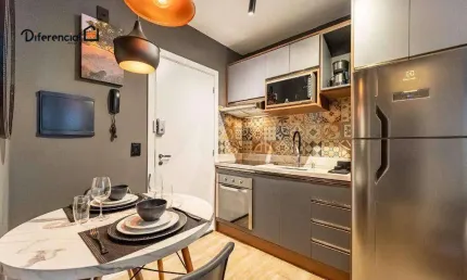 Studio com 1 dormitório à venda, 26 m² por R$ 489.900,00 - Mercês - Curitiba/PR