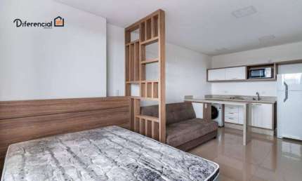 Studio para alugar, 32 m² por R$ 2.489,24/mês - Prado Velho - Curitiba/PR