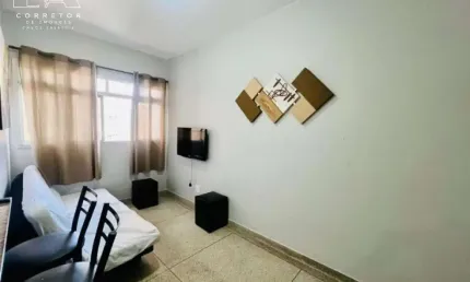 Apartamento com 1 quarto à venda na Rua Boqueirão, 102, Boqueirão, Praia Grande