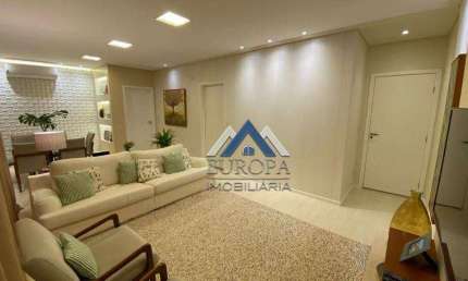 Apartamento de frente com Lago Igapócom 3 dormitórios à venda, 131 m² por R$ 1.280.000 - Petrópolis - Londrina/PR