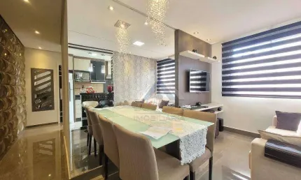 Apartamento com 2 dormitórios à venda, 48 m² por r$ 228.000,00 - jardim montecatini - londrina/pr