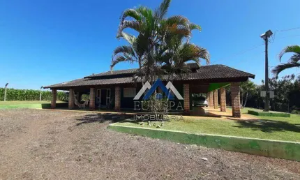 Chácara com 3 dormitórios à venda, 24200 m² por R$ 2.300.000,00 -  Distrito Espírito Santo - Londrina/PR