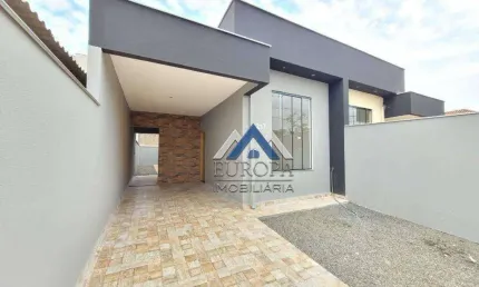 Casa com 3 dormitórios à venda, 84 m² por R$ 350.000,00 - Leonor - Londrina/PR