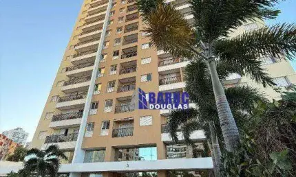 Aluga-se apto edf. alvorada com 03 quartos sendo 01 suite, com armários e ar split, 02 vagas, lazer completo e segurança.