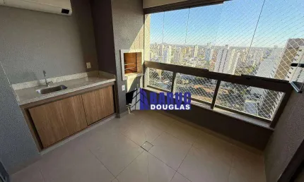 Aluga-se apartamento no edf. bravie da plaenge, completo de armários e ar split, 3 quartos sendo 1 suíte, sacada com churrasqueira e ar split, 2 vagas