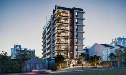 Apartamento com 3 quartos à venda na Rua José de Alencar, 1983, Juvevê, Curitiba, 70 m2 por R$ 940.900