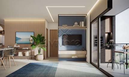 Apartamento com 2 quartos à venda na Rua Vereador Durval Ferreira Romualdo, 338, Tabuleiro, Matinhos, 57 m2 por R$ 442.843