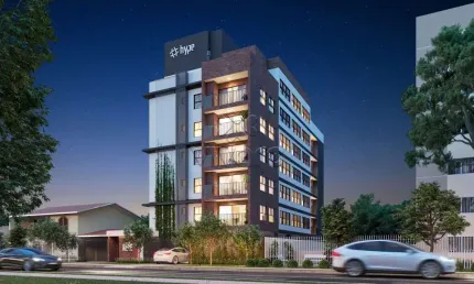 Apartamento com 1 quarto à venda na rua professor luiz césar, 811, água verde, curitiba, 39 m2 por r$ 390.900