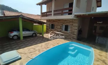 Casa com 4 quartos à venda na Rua Luiz Cesar de Menezes, Massaguaçu, Caraguatatuba