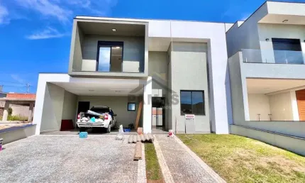 Belissima casa de 3 suites em condominio colline di parma, valinhos
