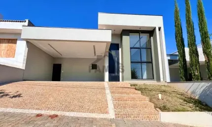 Linda Casa Terrea Nova a Venda no Condominio Porto do Sol em Valinhos-SP
