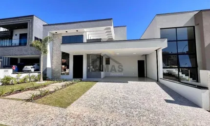 Linda casa terrea a venda no condominio mont&#39;alcino em valinhos-sp – entrega prevista para julho/25