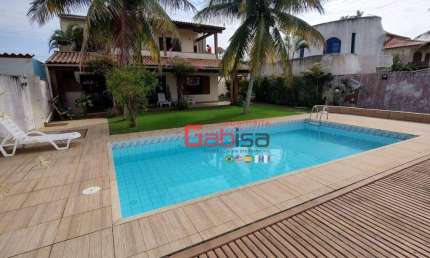 Casa à venda, 418 m² por R$ 3.300.000,00 - Ogiva - Cabo Frio/RJ