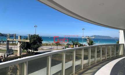 Apartamento com 3 dormitórios, 160 m² - venda por R$ 2.300.000,00 ou aluguel por R$ 9.536,36/mês - Praia do Forte - Cabo Frio/RJ