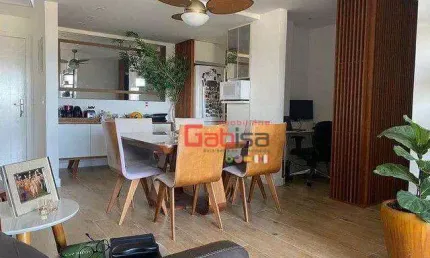 Apartamento semimobiliado com 2 dormitórios à venda, 100 m² por R$ 640.000 - Braga - Cabo Frio/RJ