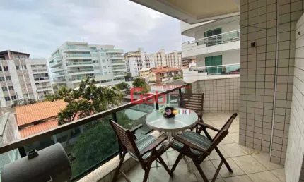 Apartamento com 3 dormitórios à venda, 120 m² por R$ 440.000,00 - Braga - Cabo Frio/RJ