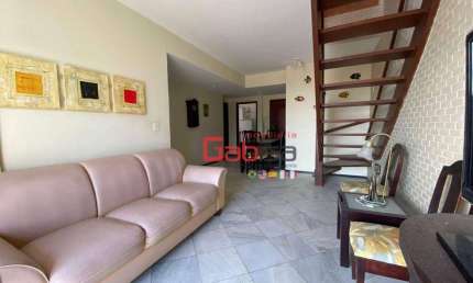 Cobertura com 3 dormitórios à venda, 99 m² por R$ 620.000,00 - Braga - Cabo Frio/RJ