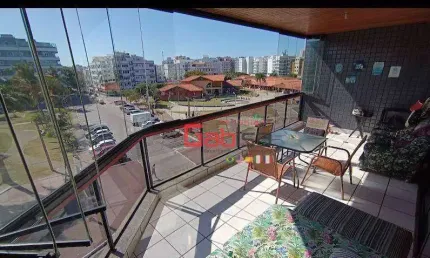 Apartamento com 3 dormitórios à venda, 189 m² por R$ 800.000,00 - Vila Nova - Cabo Frio/RJ