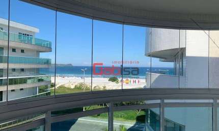 Apartamento com 3 dormitórios à venda, 128 m² por R$ 1.895.000,00 - Praia do Forte - Cabo Frio/RJ